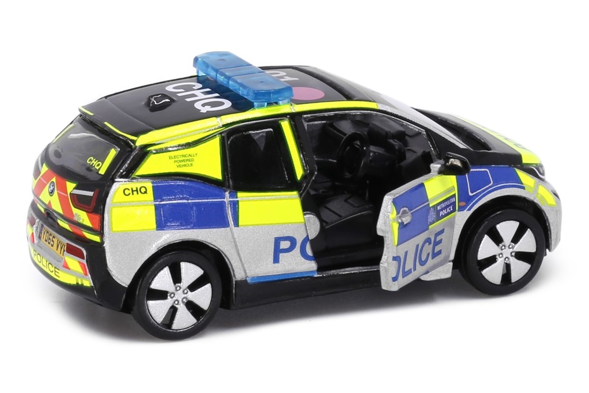 Tiny ATCUK64004 BMW i3 Англия London полиция машина * примерно 1/64 шкала 