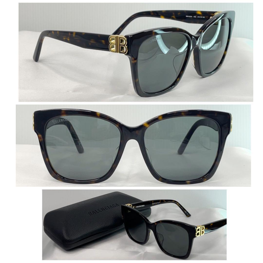 (美品 ) BALENCIAGA バレンシアガ BB0102SA サングラス