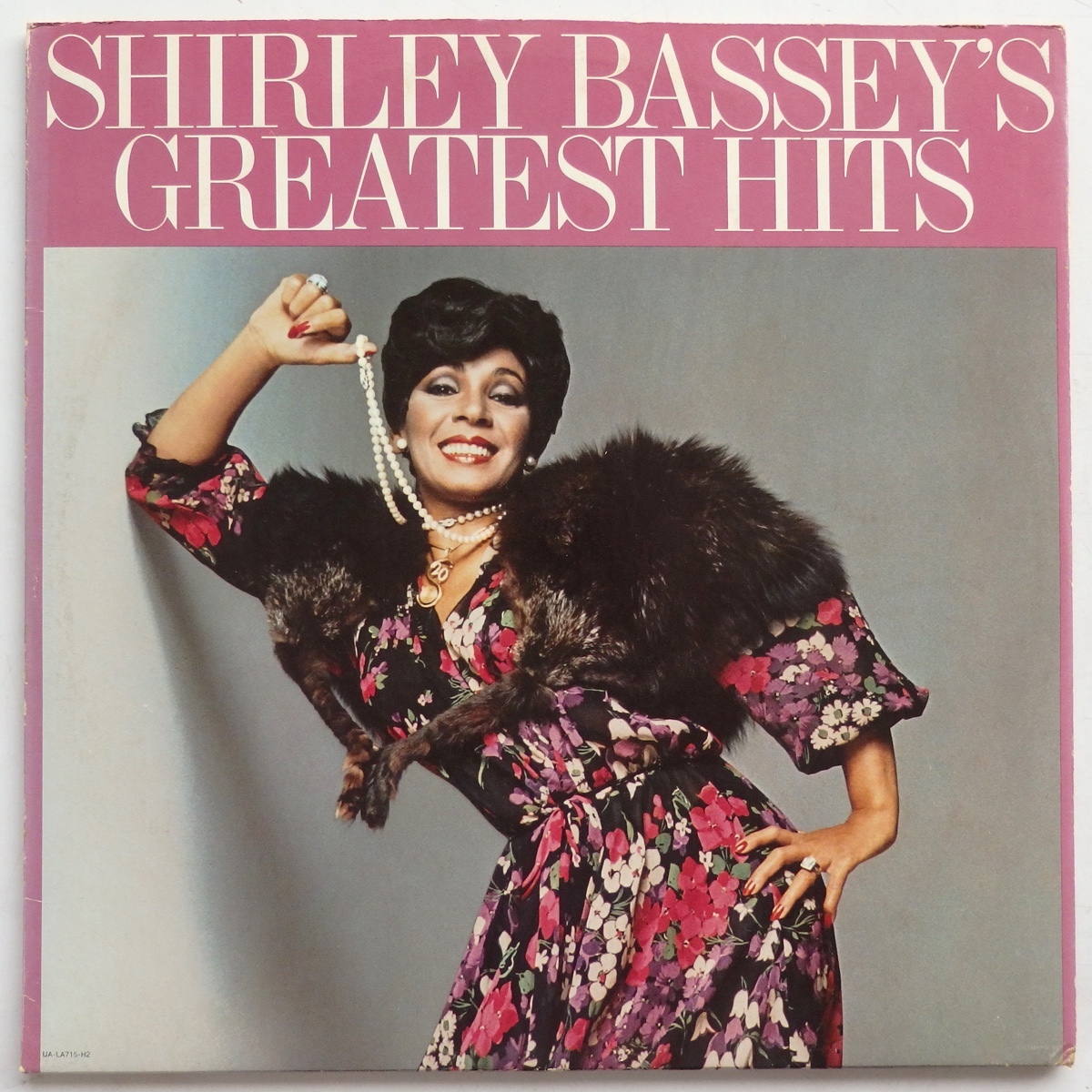 LP SHIRLEY BASSEY SHIRLEY BASSEY'S GREATEST HITS UA-LA-715-H2 2枚組 米盤_画像1