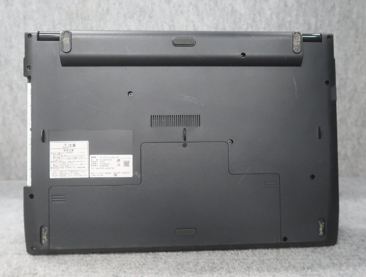 NEC LaVie NS700/F Core i7-7500U 2.7GHz ノート ジャンク N63618