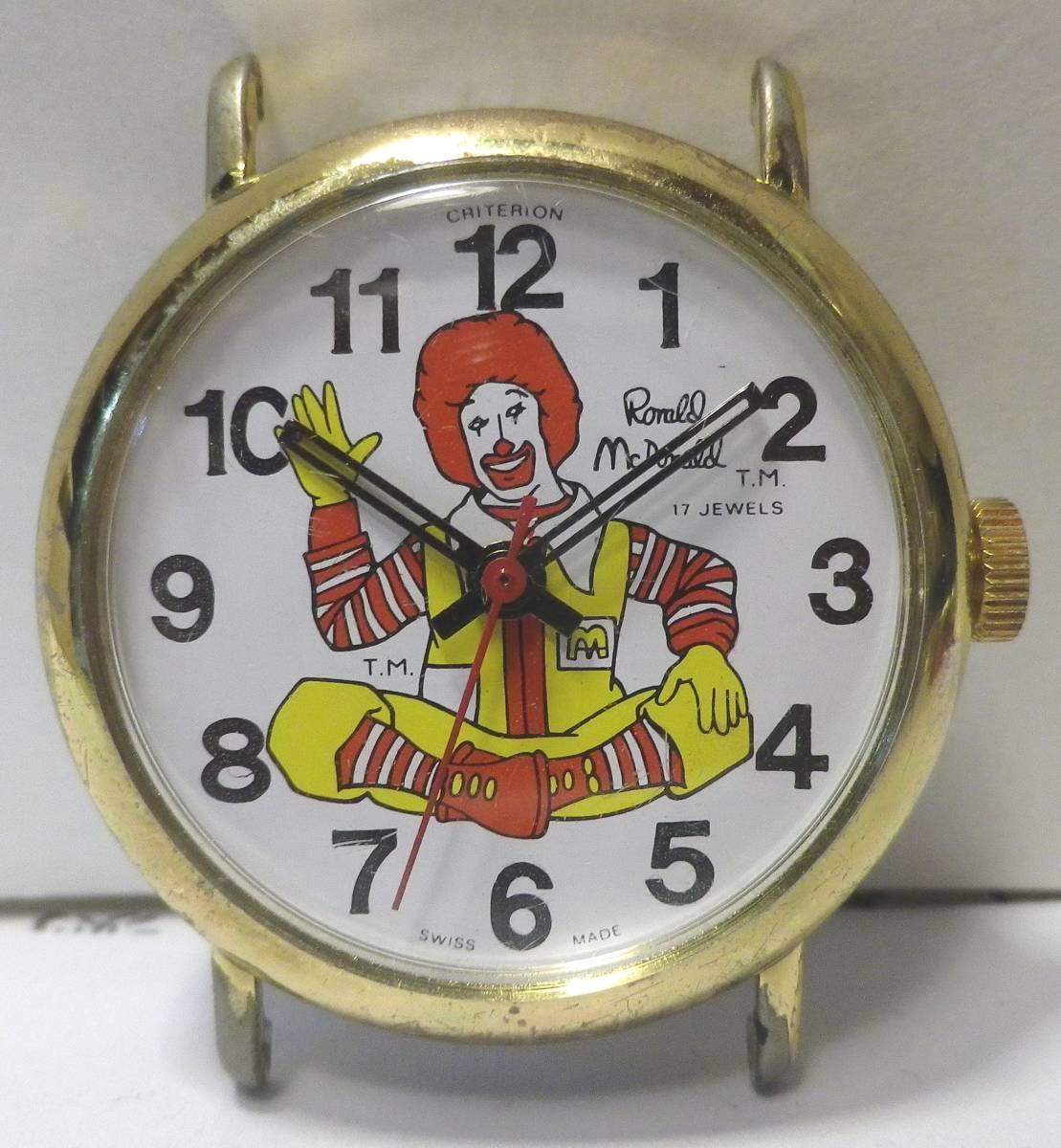 79* античный McDONALD\'S Дональд * McDonald's герой Watch использование возможно редкость CRITERION]