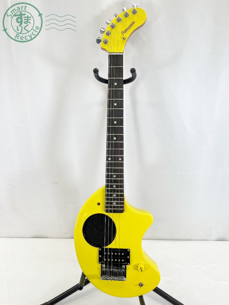 新商品 FERNANDES フェルナンデス ZO-3 YELLOW スピーカー内蔵