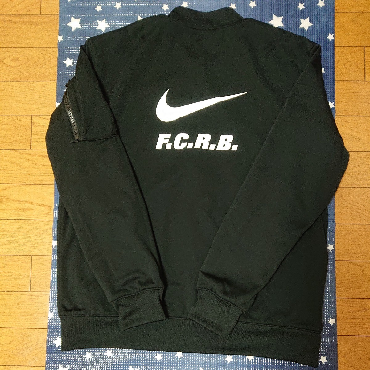 F.C. Real Bristol FCRB NIKE メンズ リバーシブル 黒 レオパード MA1