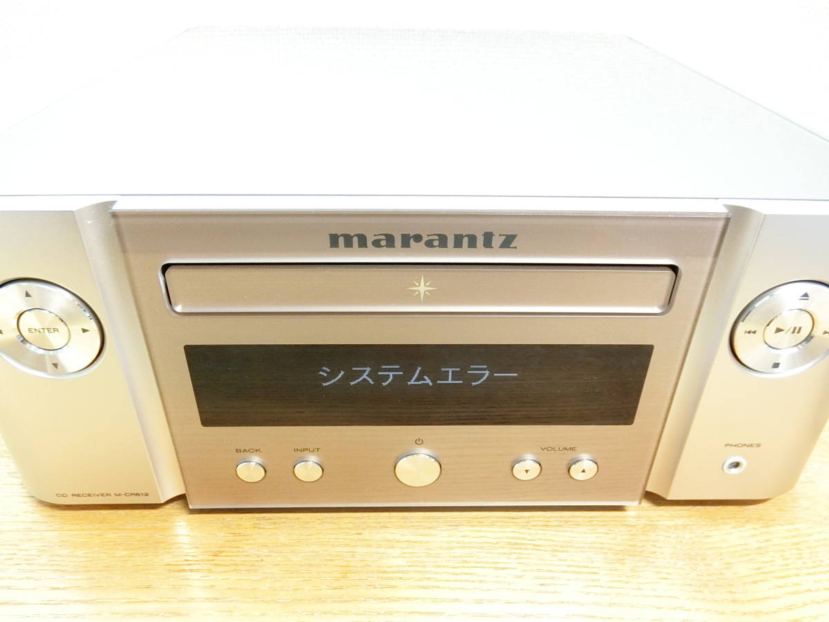 最安値大得価 ヤフオク! - ジャンク マランツ M-CR612 CDデッキ/ネット