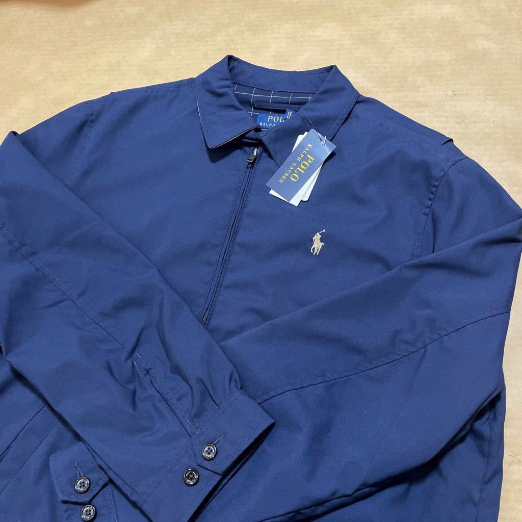 良質 US:L 定価30800円【メンズXL、LL、O 新品 正規 ネイビー】POLO