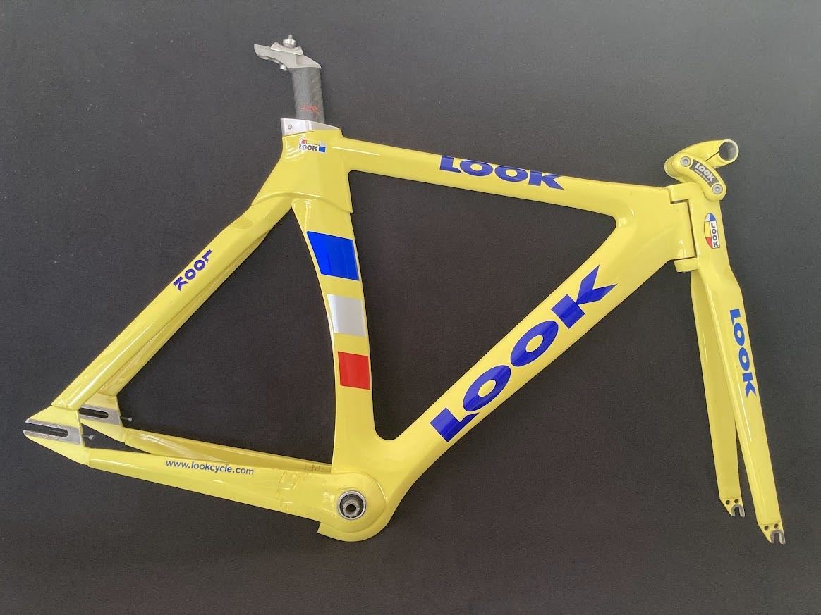 1台限定 LOOK スペシャルイエロー KG396 TRACK ピスト トラック