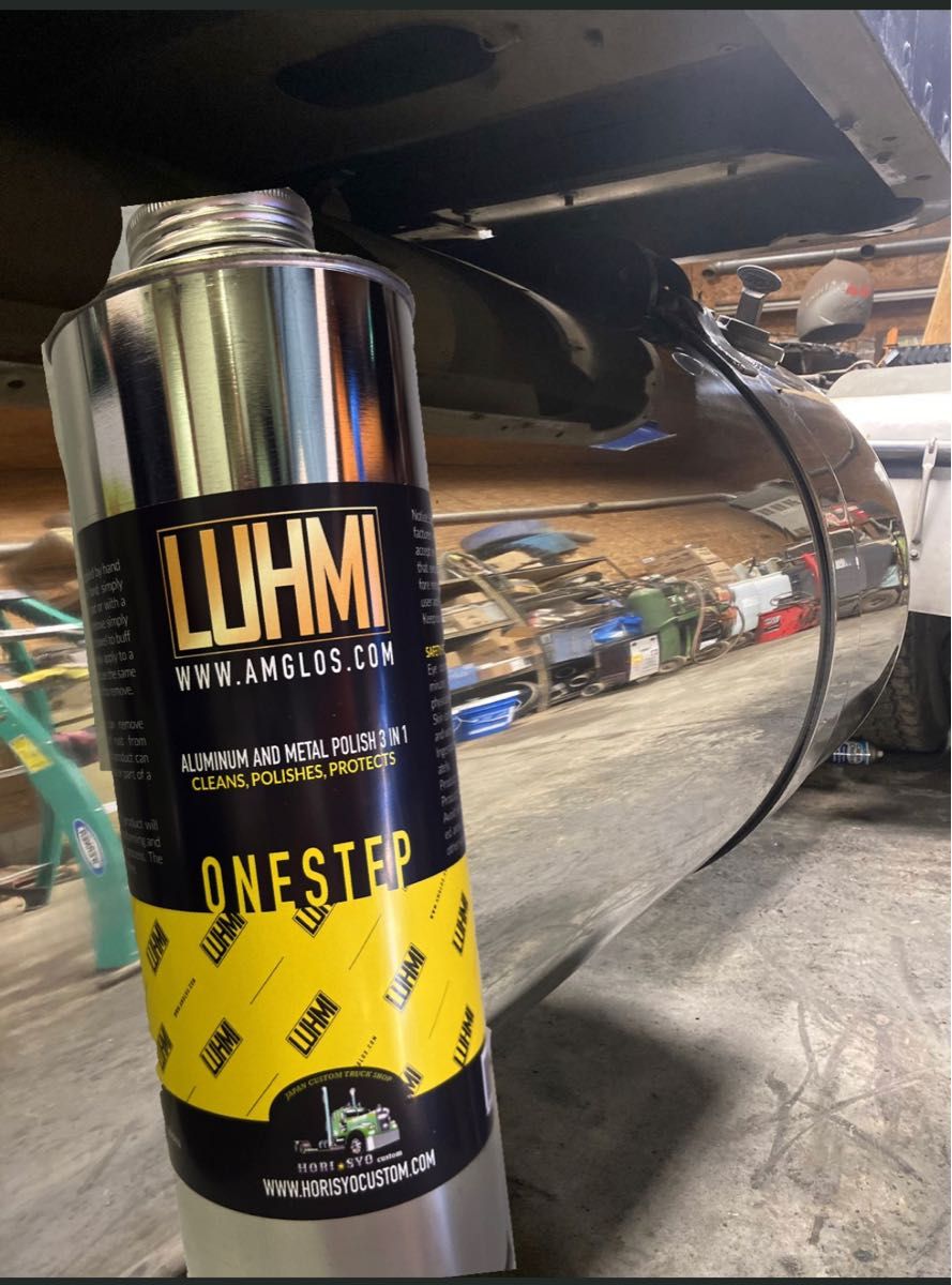 LUHMI Aggressive Hand Polish　ルーミー　アルミ磨き32oz 1リットル　トラック　アルミ研磨剤　正規品