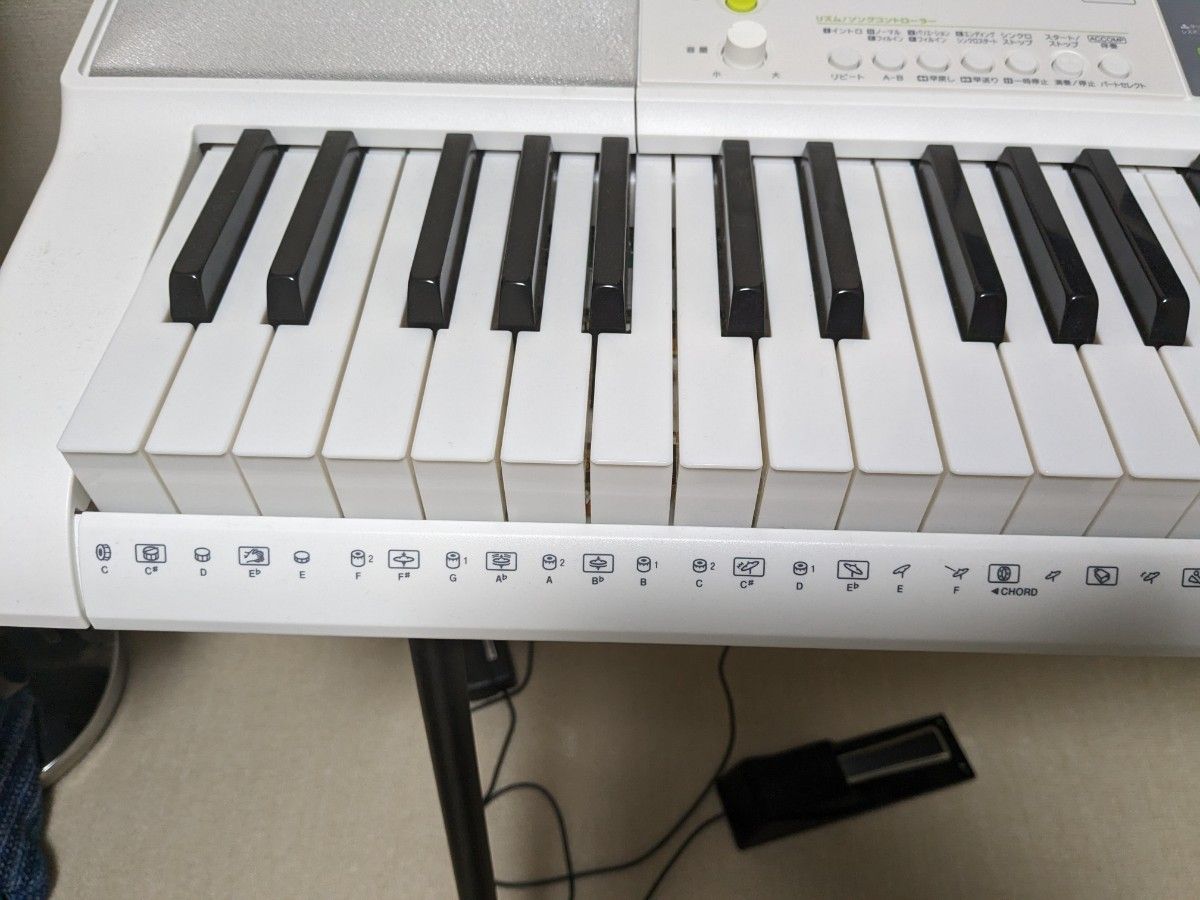 CASIO 61鍵盤 電子キーボード 光ナビゲーション LK-511 スタンド CASIO 61鍵盤 電子キーボード 光ナビゲーション LK-511 スタンド