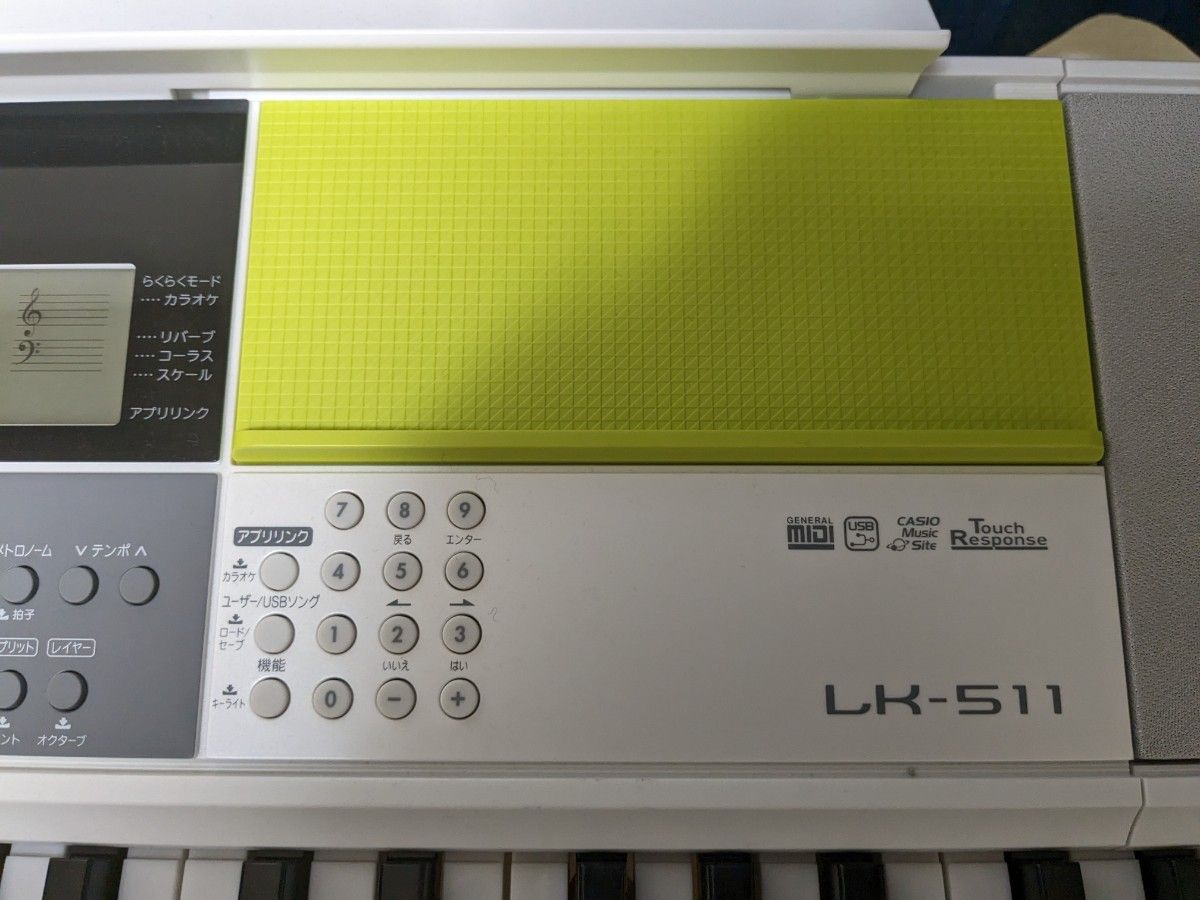 CASIO 61鍵盤 電子キーボード 光ナビゲーション LK-511 スタンド CASIO 61鍵盤 電子キーボード 光ナビゲーション LK-511 スタンド