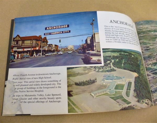 C2# 古いアラスカのガイドブック1960年代 Alaska 49TH State エスキモー 先住民 アンカレッジ 街並み ビンテージ 資料 #419/1_画像3