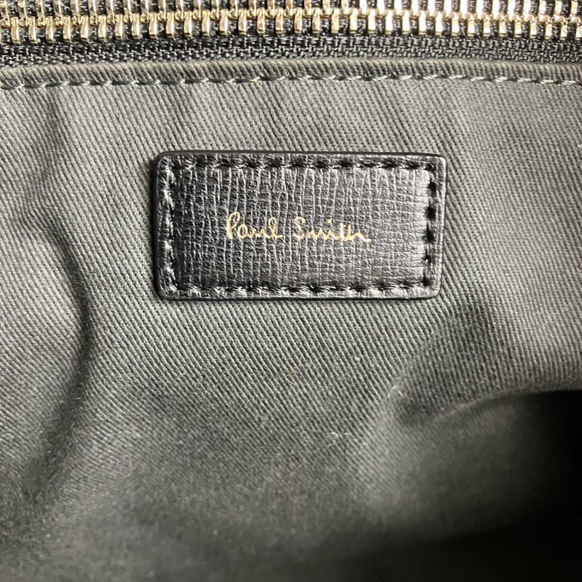 100%の保証100%の保証メンズ ポールスミス トートバック 本革 ブルー