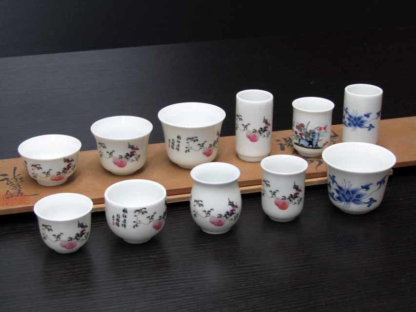 未使用 訳あり 長期保管品 茶器 茶杯 中国茶器 食器 ランダムセット