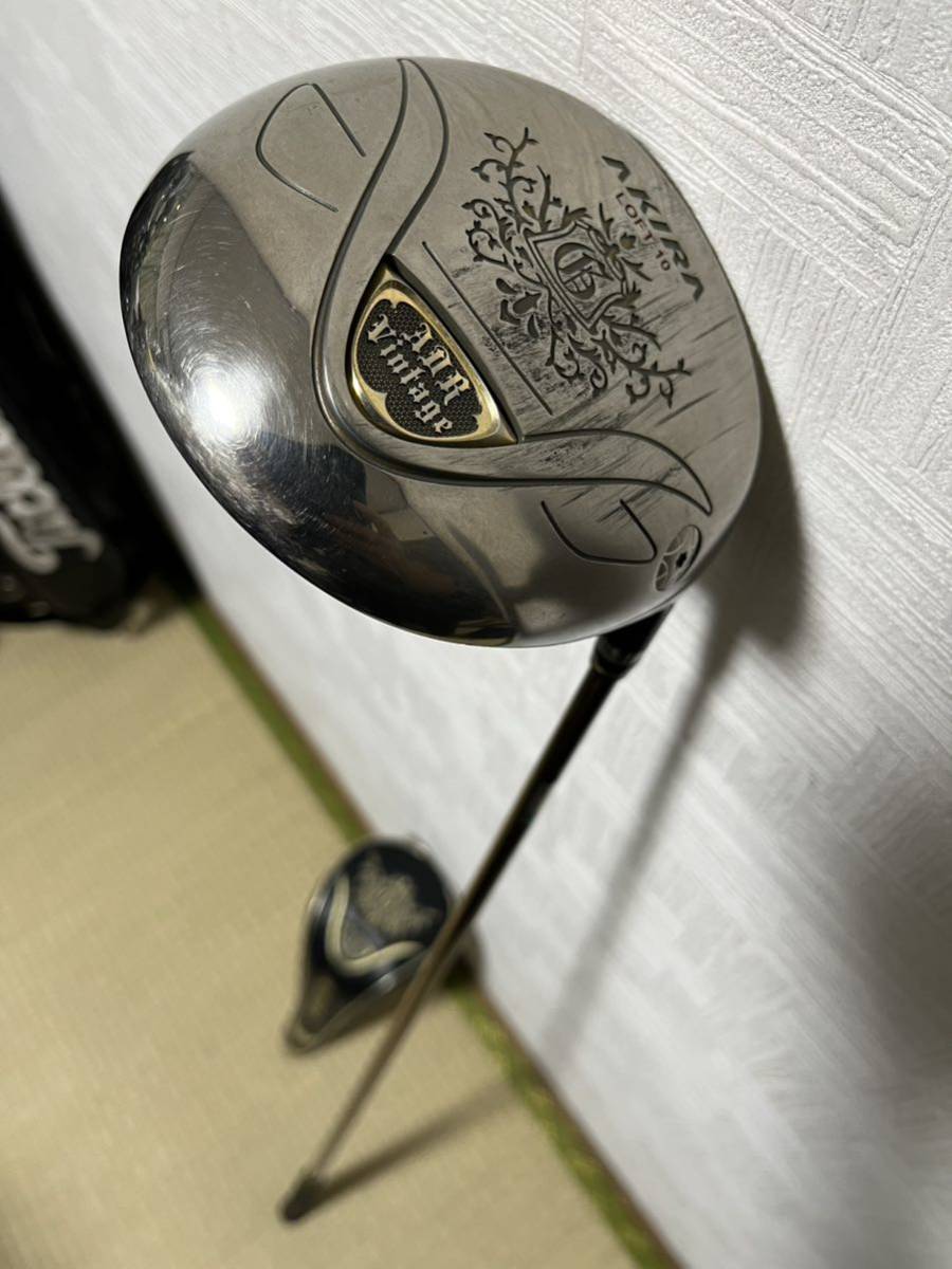 ぶっ飛び高反発AKIRAアキラ ADR-Vintage ドライバー10度