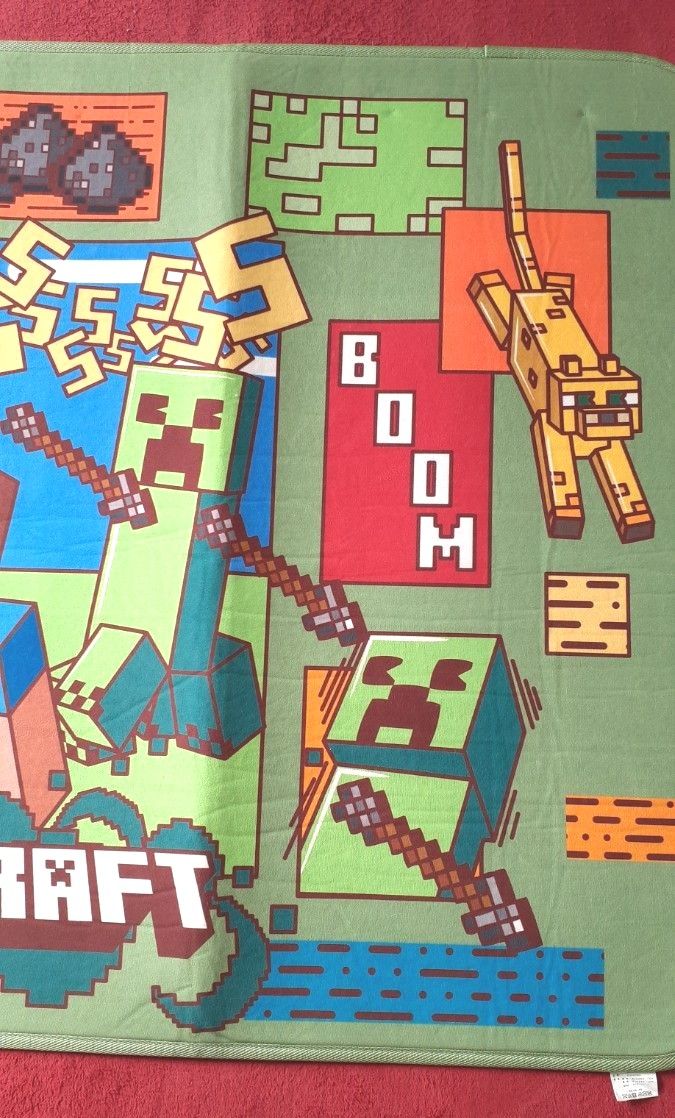 マインクラフト Minecraft マイクラ ルームマット ラグ 絨毯 カーペット