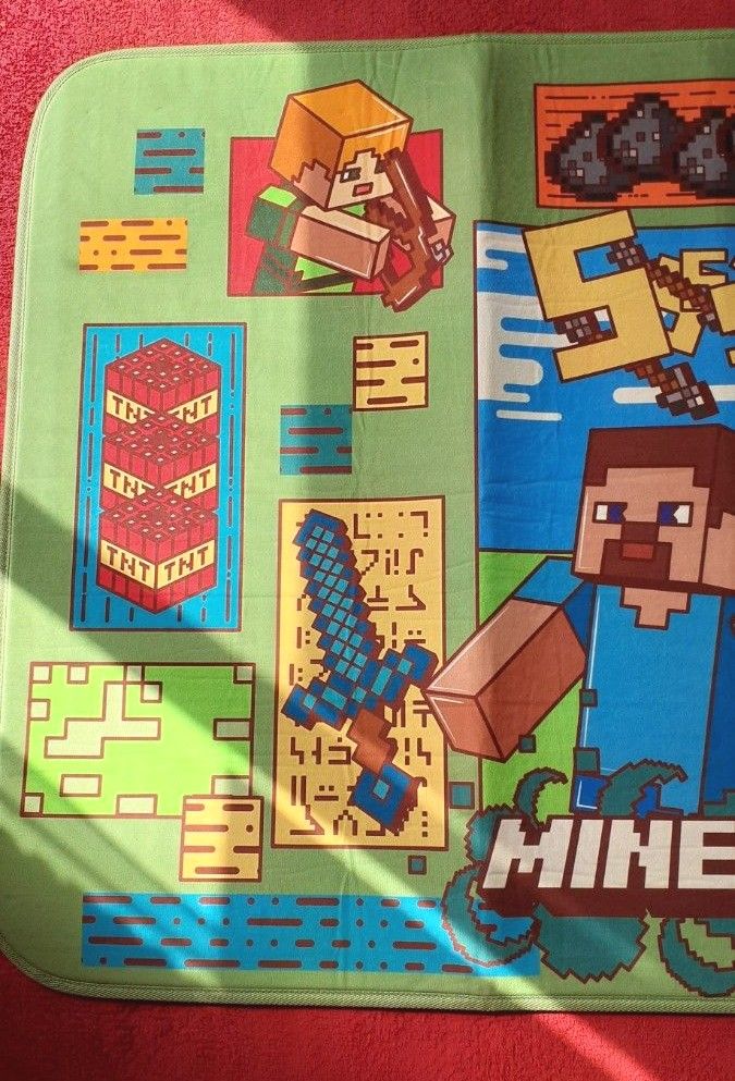 マインクラフト Minecraft マイクラ ルームマット ラグ 絨毯 カーペット