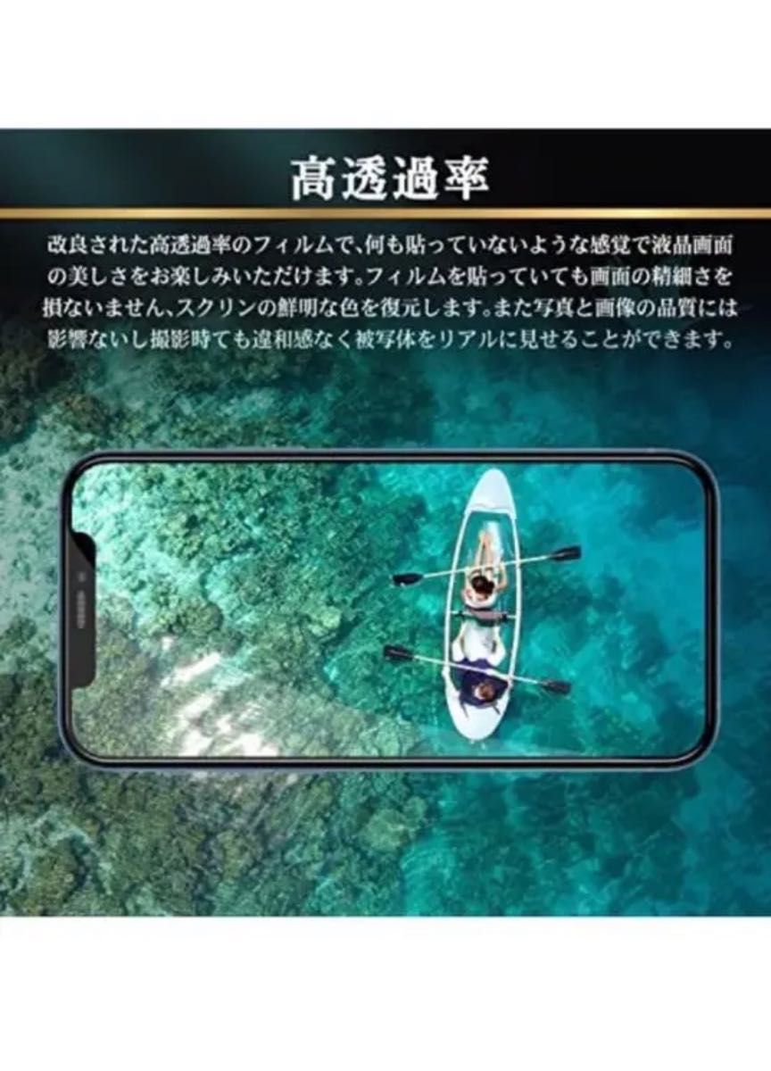 iPhone12 / 12Pro ガラスフィルム （2枚入り ）防塵網付き11#