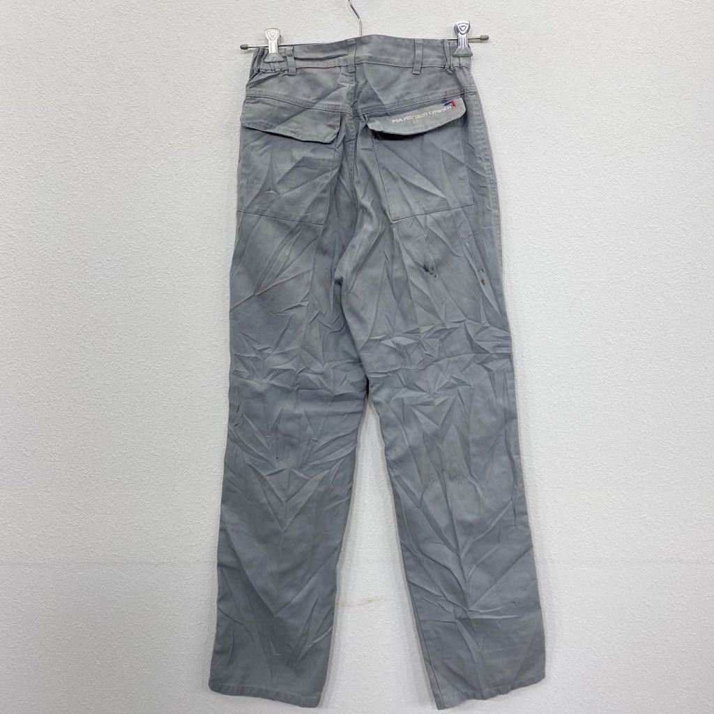 ADOLPHELAFONT  Work  брюки   W26   серый   лого    вышивание    бу одежда ...  Америка ... 2304-1045
