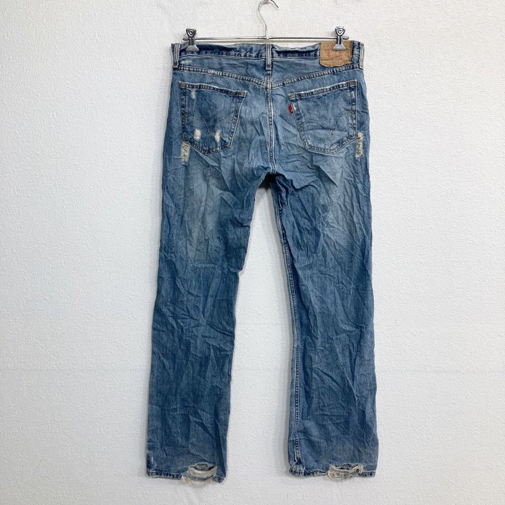 Levi's 527 デニムパンツ W36 リーバイス ローライズ ブーツフィット ビッグサイズ メキシコ製 古着卸 アメリカ仕入 2304-1395_画像6