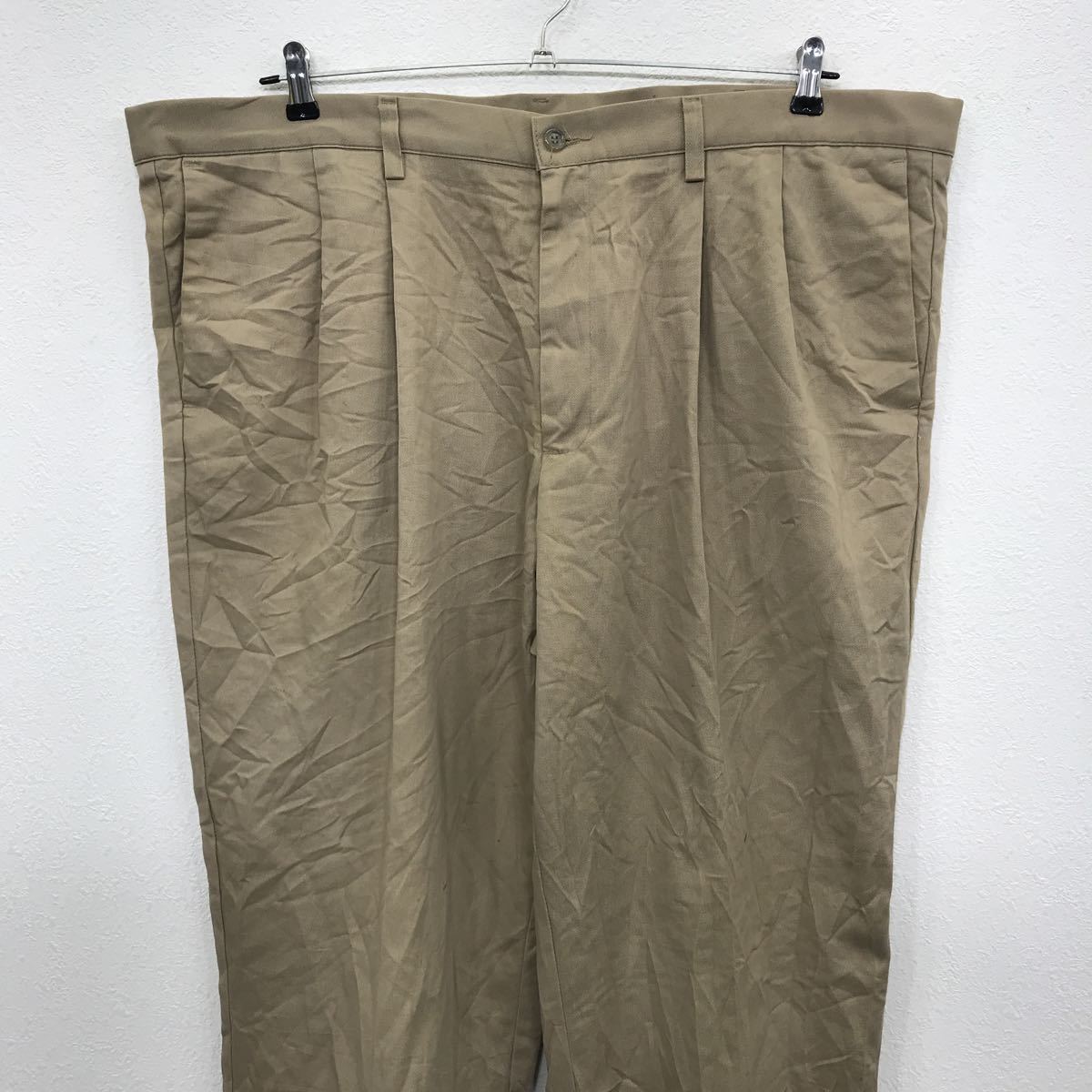 DOCKERS チノパン W44 ドッカーズ ベージュ ビッグサイズ メキシコ製 古着卸 アメリカ仕入 2304-544_画像2