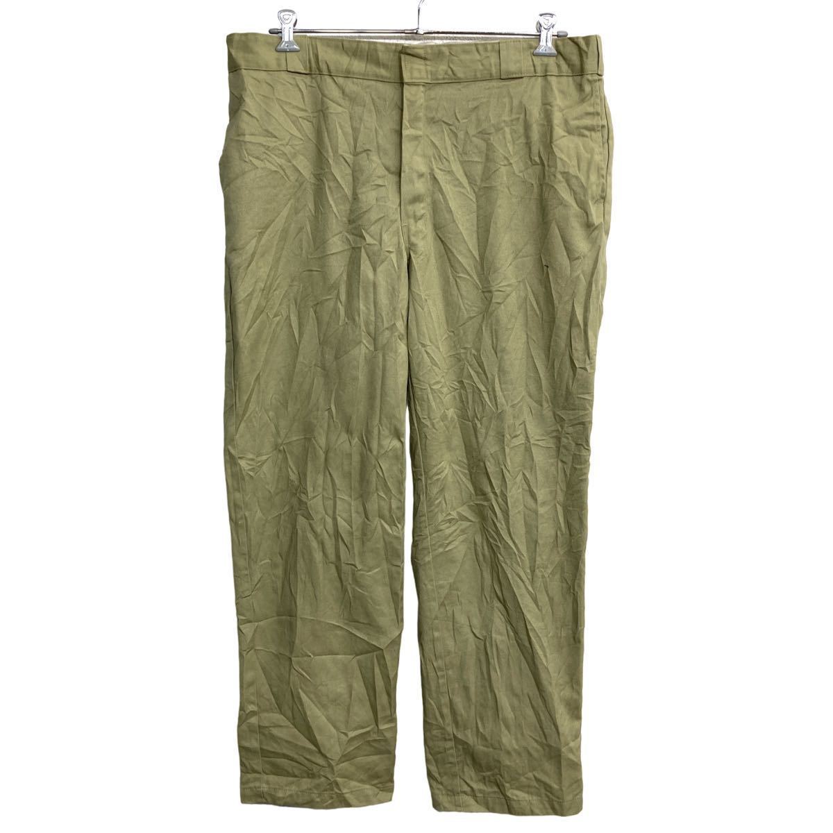 Dickies 874 ワークパンツ W40 ディッキーズ オリジナルフィット ベージュ メキシコ製 古着卸 アメリカ仕入 2304-470_画像1