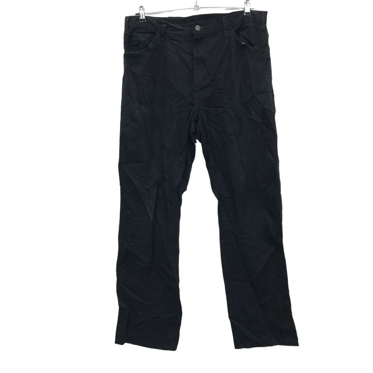 Dickies ワークパンツ W36 ディッキーズ ブラック ビッグサイズ 古着卸 アメリカ仕入 2304-636_画像1