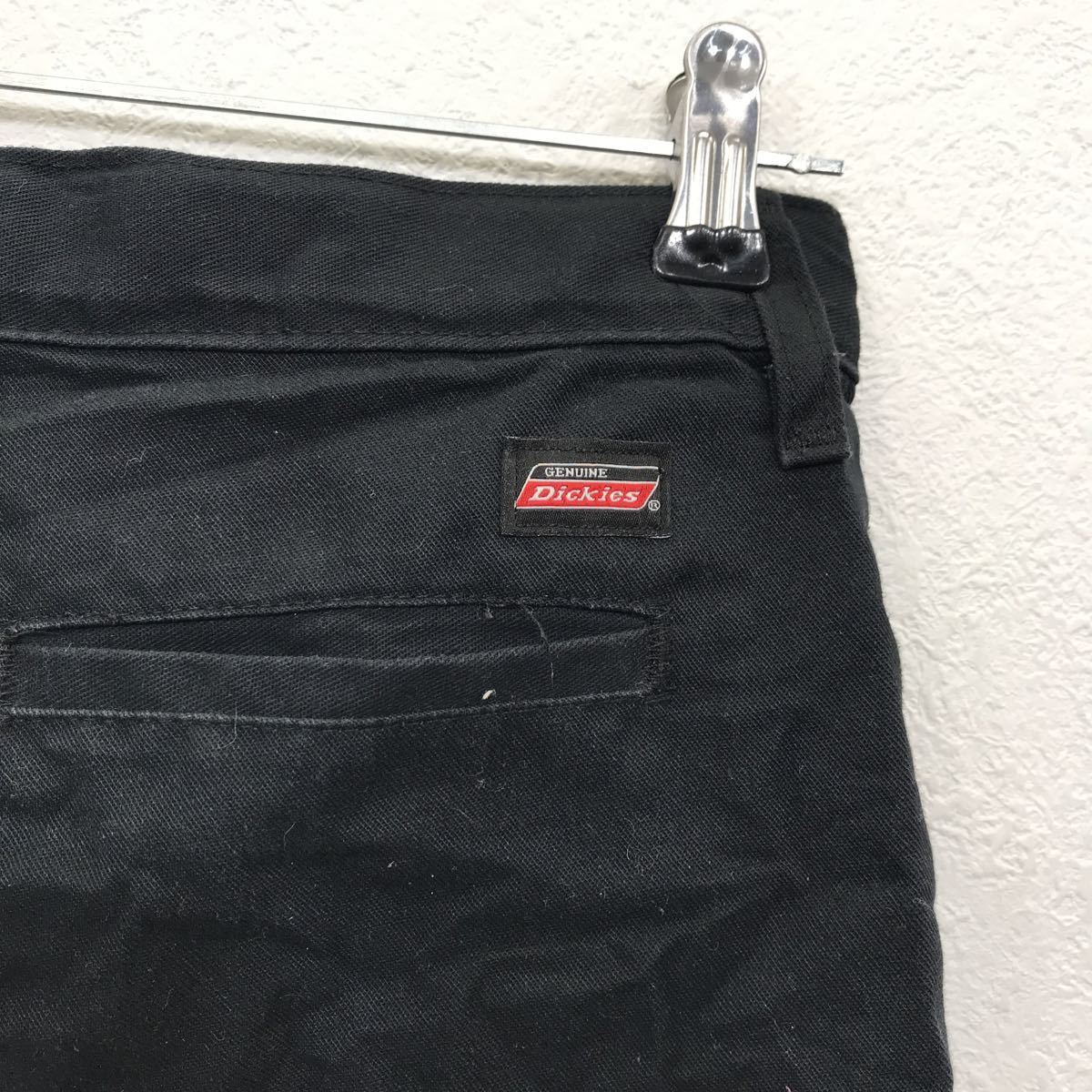 Dickies ワークパンツ W16 ブラック 黒 スリム レディース 古着卸 アメリカ仕入 2304-736_画像7