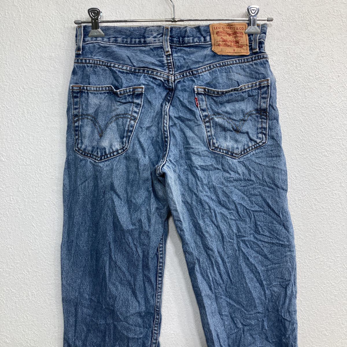 Levi's 550 デニムパンツ W29 リーバイス リラックスフィット ブルー 古着卸 アメリカ仕入 2304-915_画像6