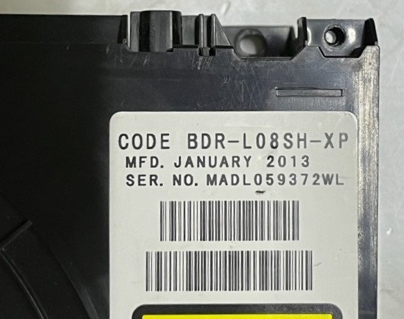 シャープ BDレコーダー ブルーレイドライブ BDR-L08SH-XP 動作品_画像4