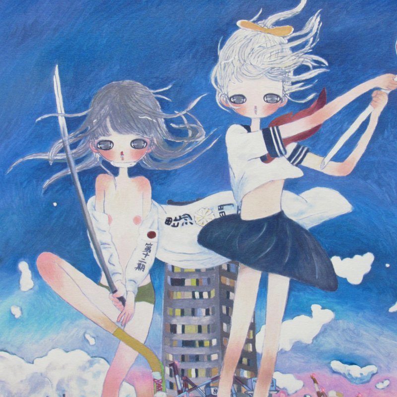 タカノ タカノ綾 let's go, to the battle 版画 新作 の通販 by