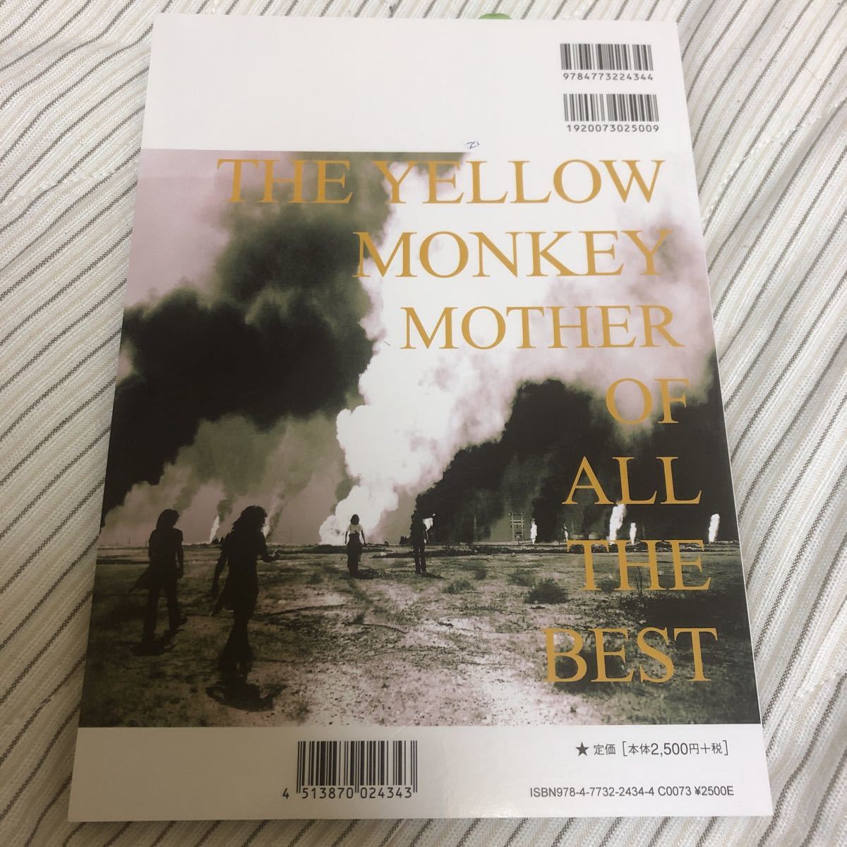 バンドスコア THE YELLOW MONKEY MOTHER OF ALL THE BEST DISC 2 吉井和哉 楽譜 タブ譜 イエローモンキー イエモン_画像2