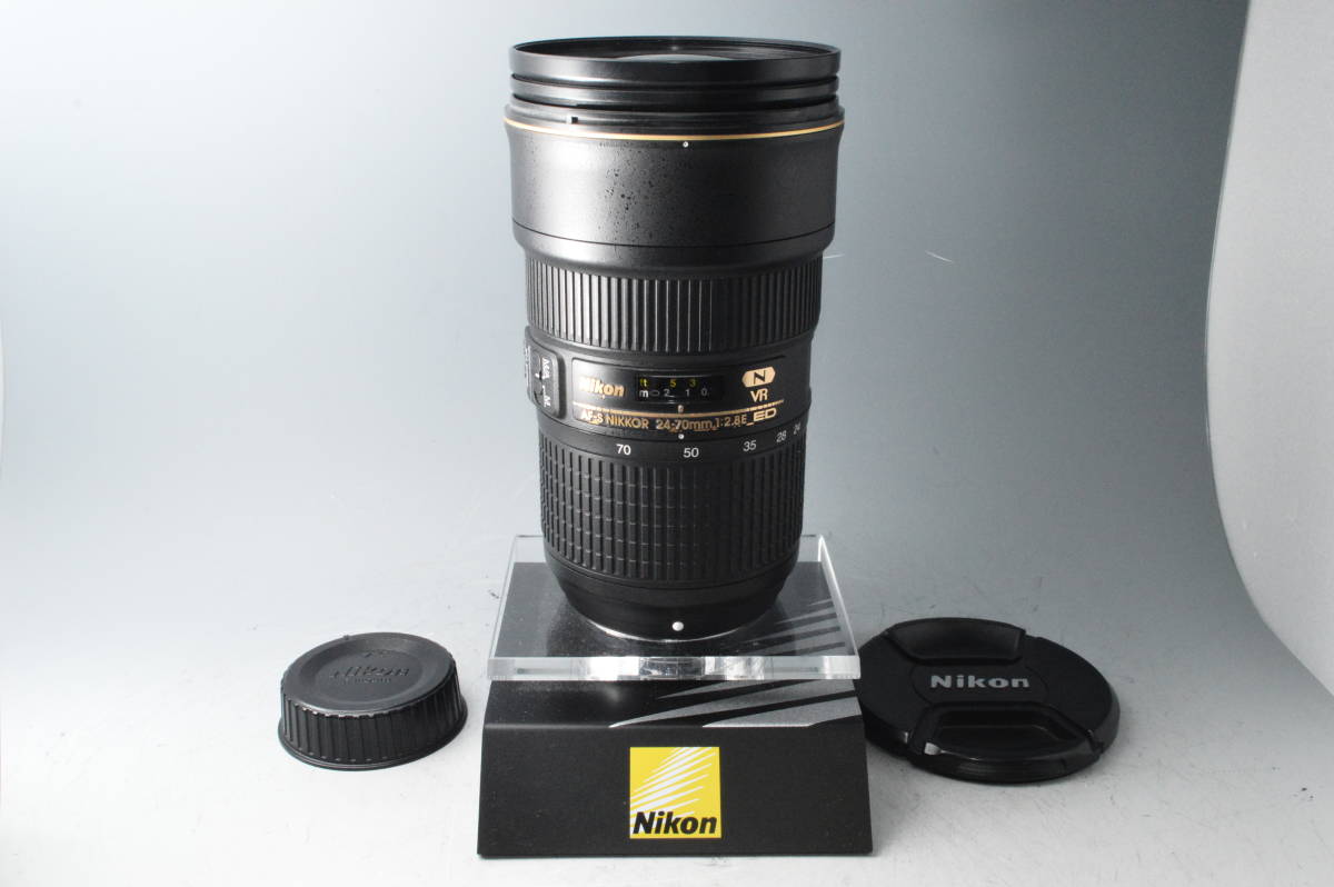 最安 ニコン Nikon #9743【外観美品】 AF-S VR ED F2.8E 24-70mm