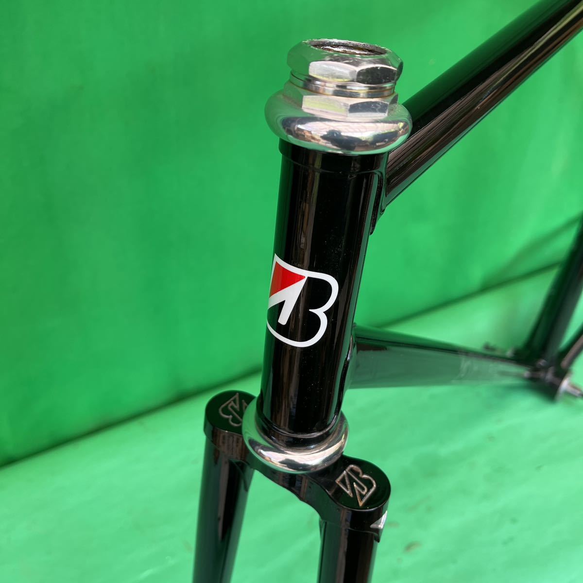 ピストフレーム BRIDGESTONE NJS 53 5cm リアエンド110 競輪 ピストフレーム BRIDGESTONE NJS 53 5cm リアエンド110 競輪