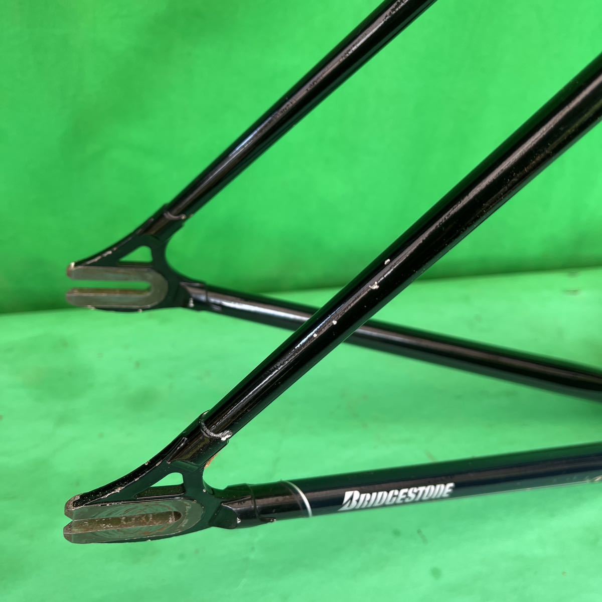 ピストフレーム BRIDGESTONE NJS 53 5cm リアエンド110 競輪 ピストフレーム BRIDGESTONE NJS 53 5cm リアエンド110 競輪