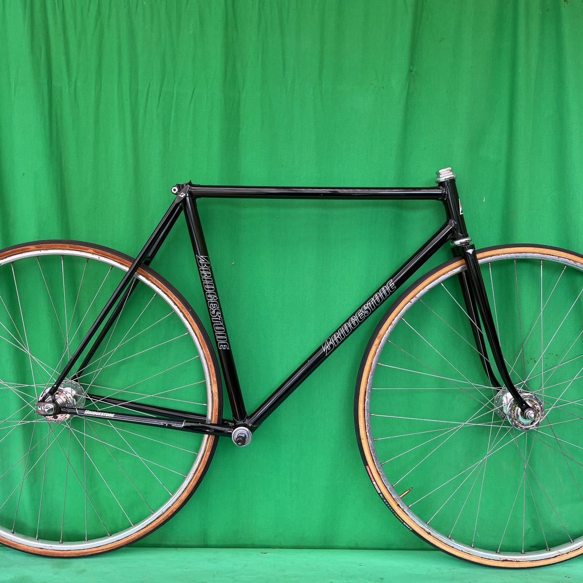 ピストフレーム BRIDGESTONE NJS 53 5cm リアエンド110 競輪 ピストフレーム BRIDGESTONE NJS 53 5cm リアエンド110 競輪