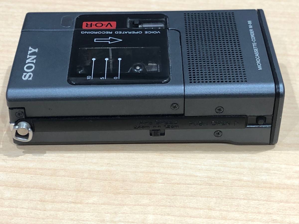 □レトロ□Sony・ソニー マイクロカセットレコーダー M-88 の商品詳細