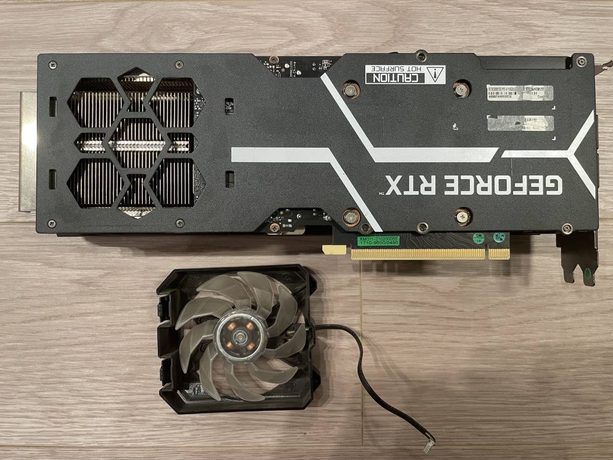 非LHR】玄人志向製Galakuro Gaming Nvidia GeForce RTX 3080 GDDR6X