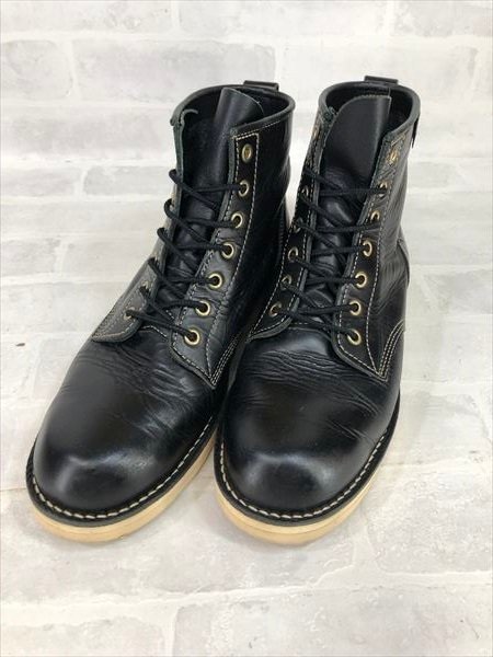 Danner D-4124 PAULINE ダナー プレーントゥ ワークブーツ SIZE:US8 1/2D ブラック MH632023041603_画像1