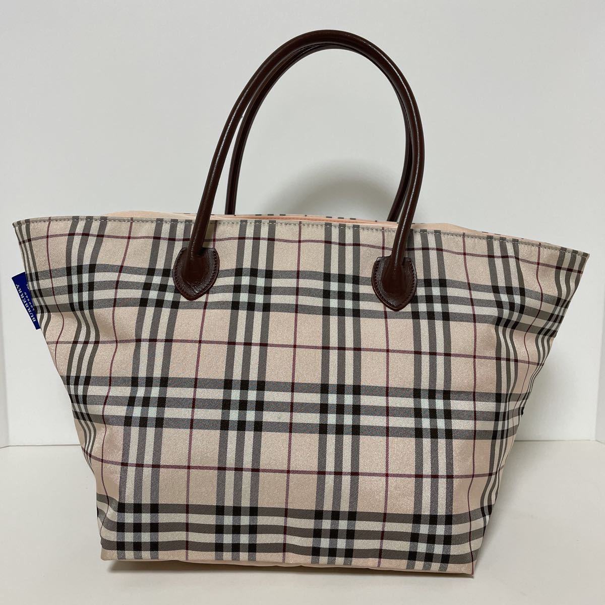 即決 BURBERRY バーバリー ノバチェック 大容量 トートバッグ 即決 BURBERRY バーバリー ノバチェック 大容量 トートバッグ