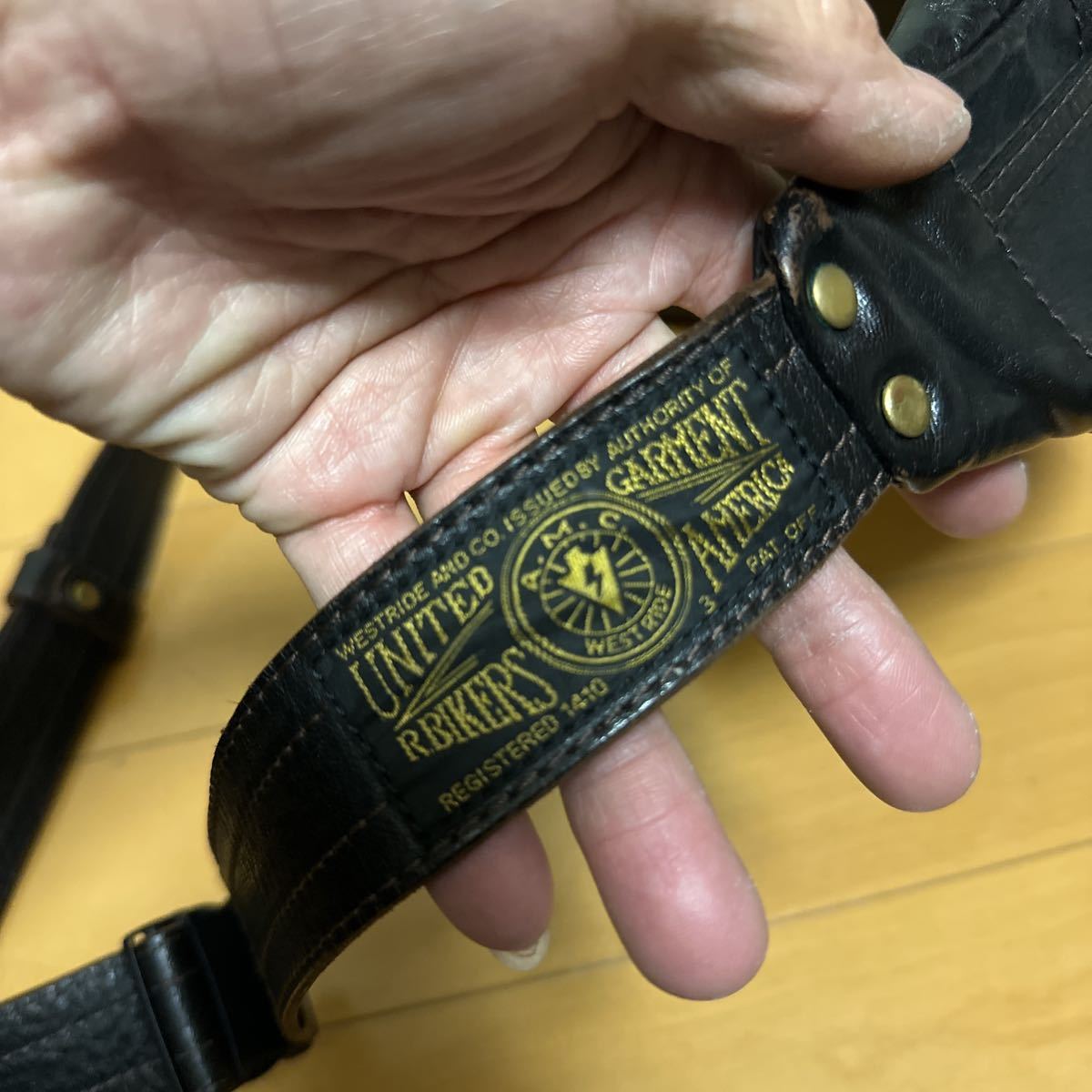 定番 ウエストライド ホースハイドレザーバッグ ウエストポーチ