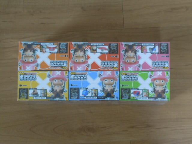 ONE PIECE ワンピース発進ッ！ チョッパーロボ　全6種_画像2