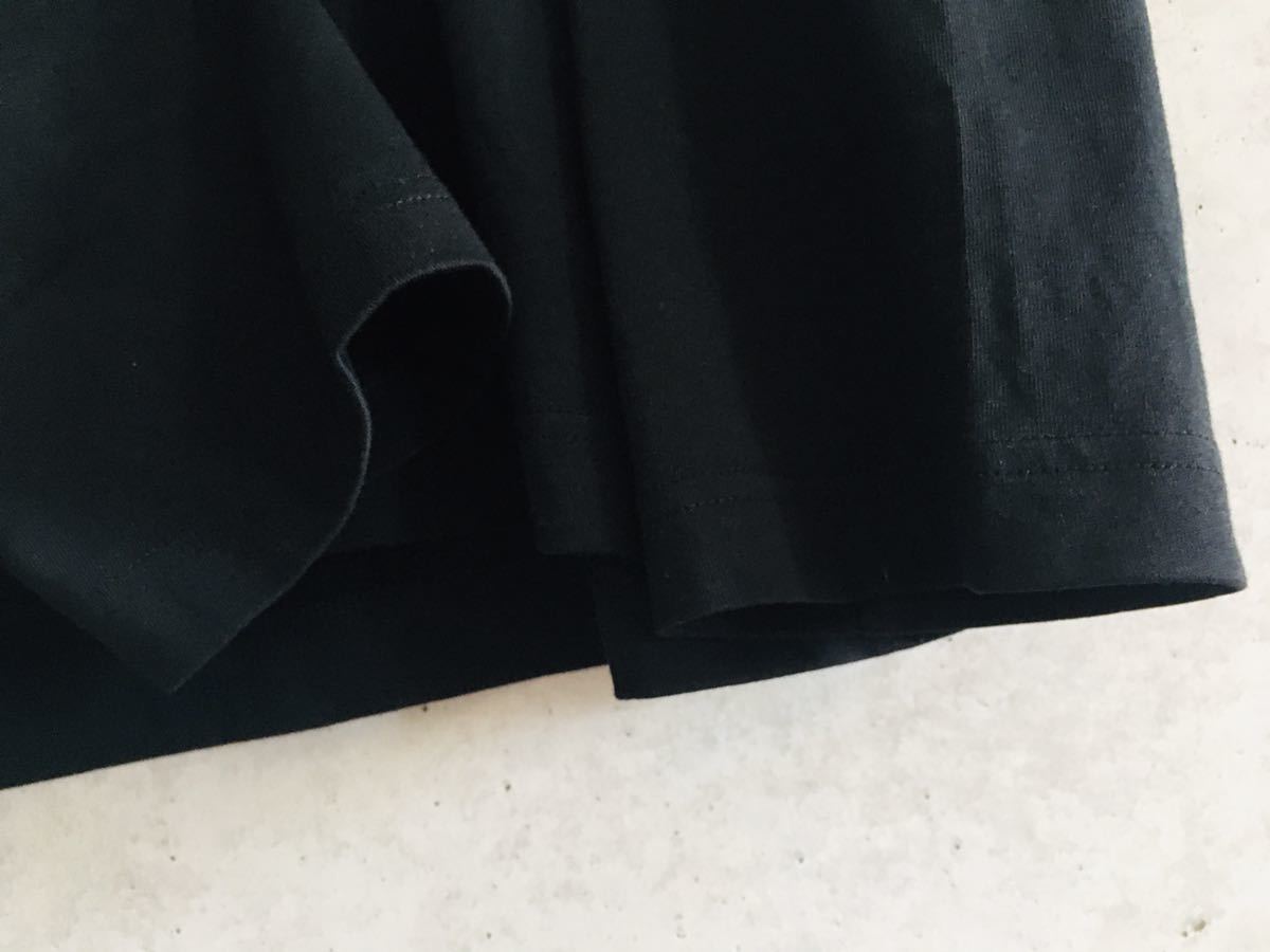 [ прекрасный товар * шедевр * мужской XL(LL)* бесплатная доставка!] Comme des Garcons рубашка черный длинный одноцветный футболка с длинным рукавом Турция производства COMME des GARCONS SHIRT