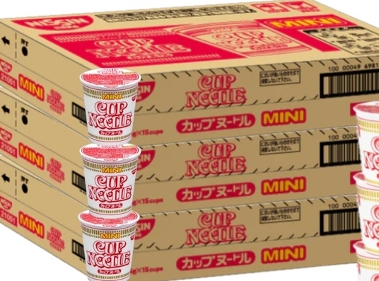 日清食品カップヌードル ミニ（４５食）カップ麺 インスタント食品 詰め合わせ ラーメン まとめ売り 箱買い　_画像1