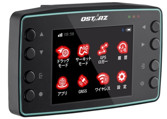 送料無料!! QSTARZ GPSラップタイマー LT-8000GT 初回限定版 四輪カー