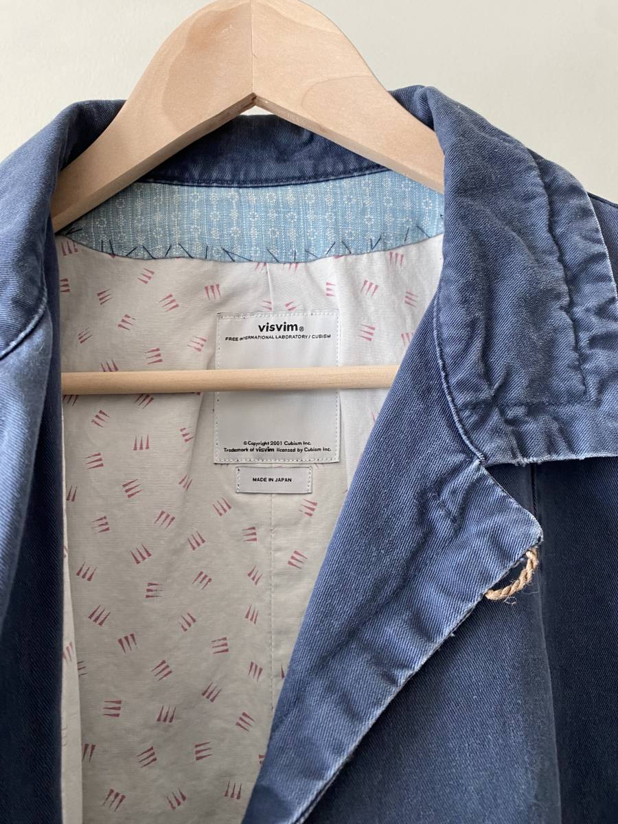 VISVIM MIES COAT/ビズビム ミースコート/size2 | salud.larioja.gob.ar