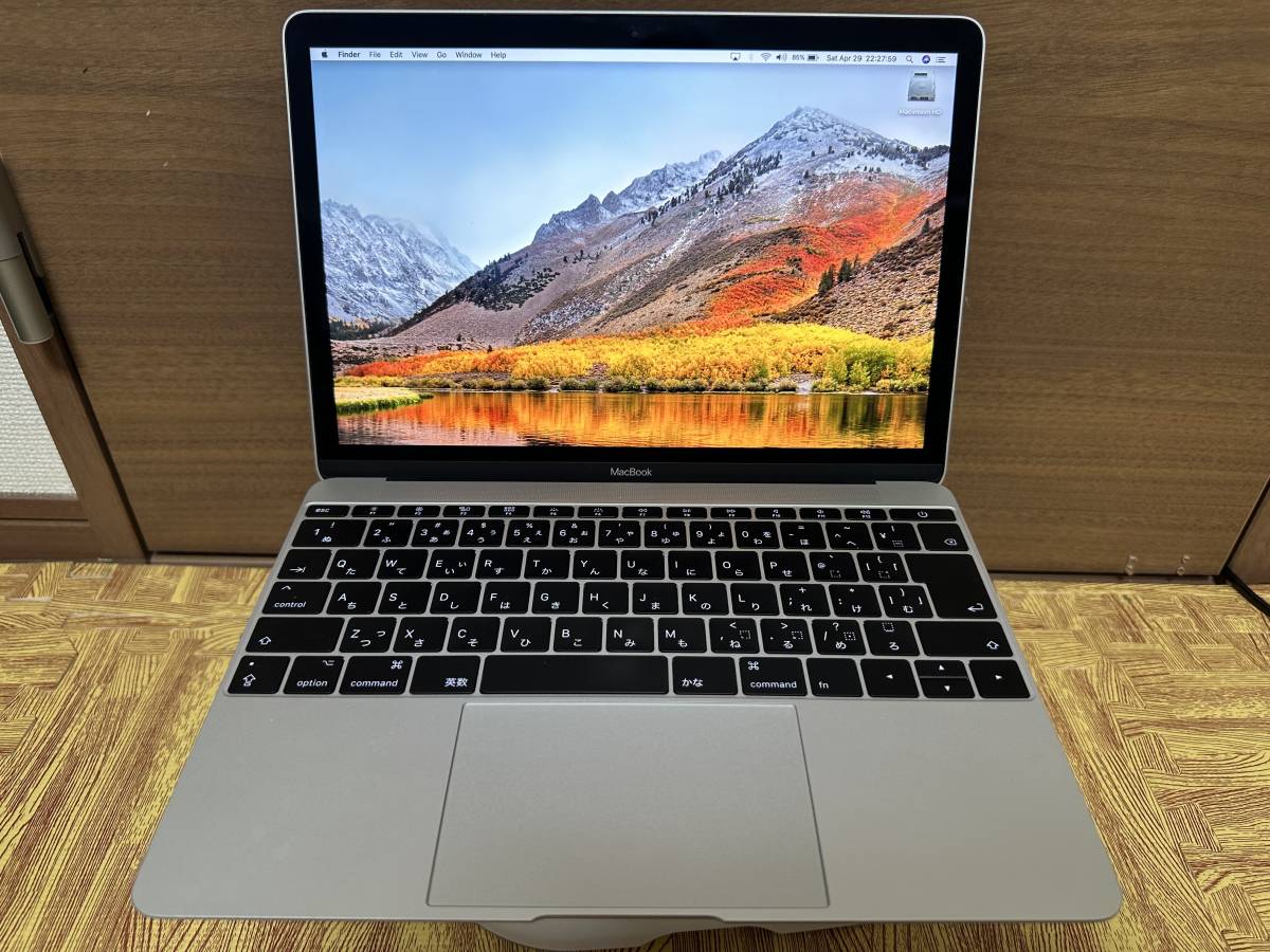 Apple MacBook Retina 2017 A1534 シルバー Intel Core i5 1.30GHz