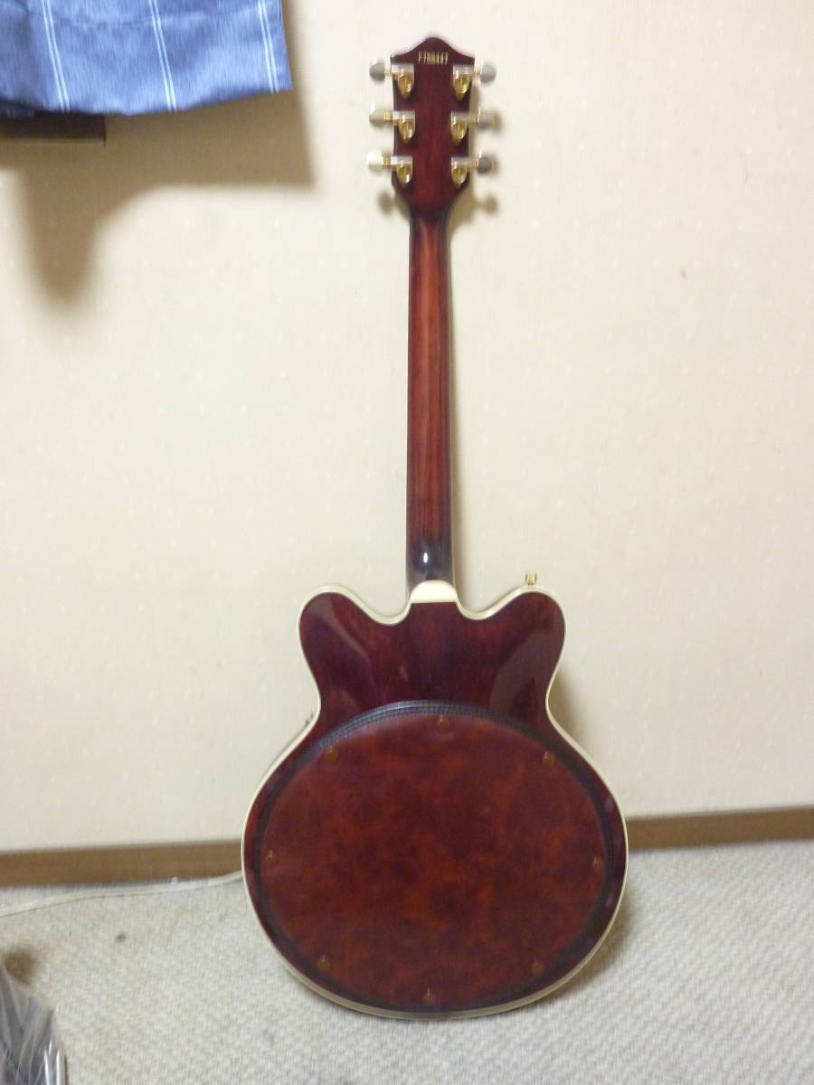 Yahoo!オークション - 超珍品 78年製 グレコ製 セミアコ エレキ Yahoo!オークション - 超珍品 78年製 グレコ製 セミアコ エレキ