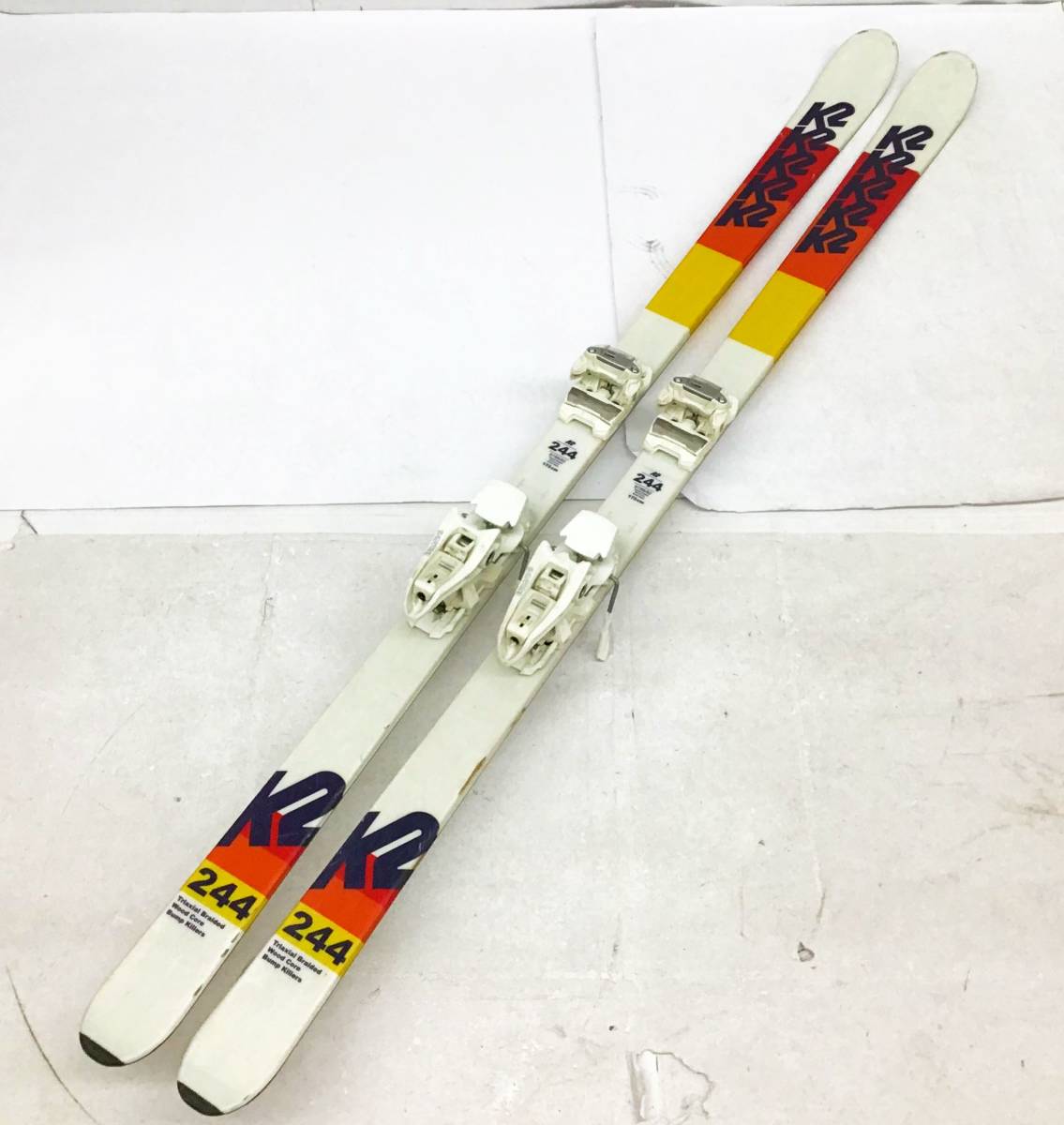 Yahoo!オークション - 2点セット K2 244 モーグル用 スキー 板 Yahoo!オークション - 2点セット K2 244 モーグル用 スキー 板