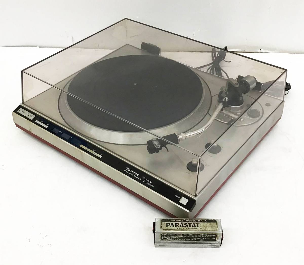 通電OK Technics SL-1300MK2 ターンテーブル ダイレクトドライブ