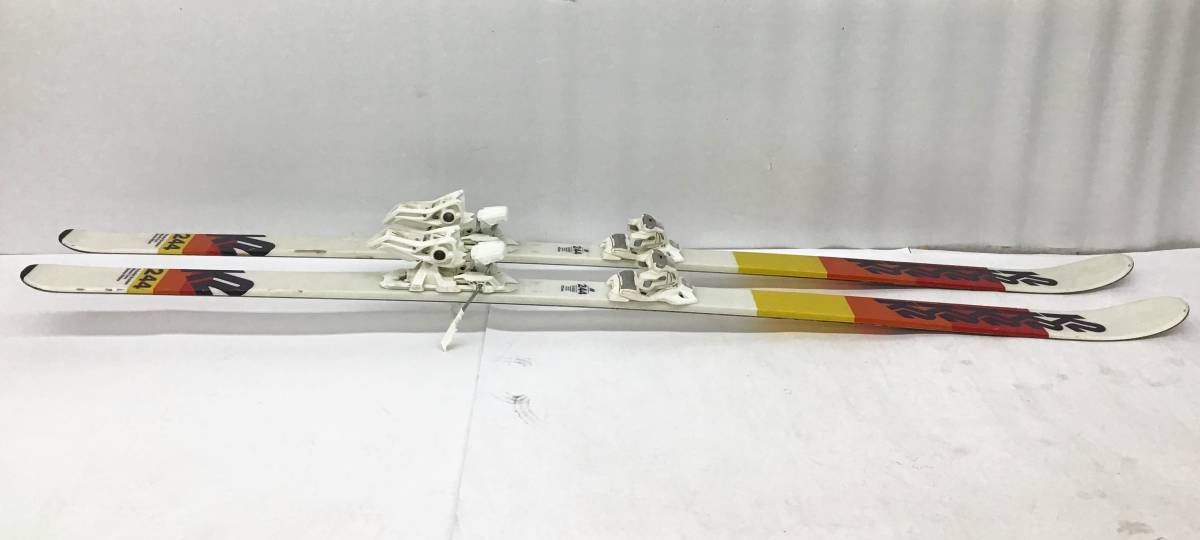 Yahoo!オークション - 2点セット K2 244 モーグル用 スキー 板 Yahoo!オークション - 2点セット K2 244 モーグル用 スキー 板