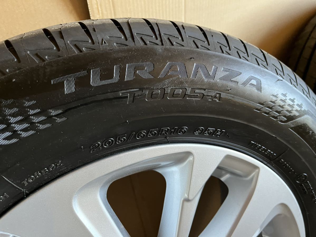最高級 新車外し 205/65R16 ナチュラルネイビー 新車外し サマータイヤ